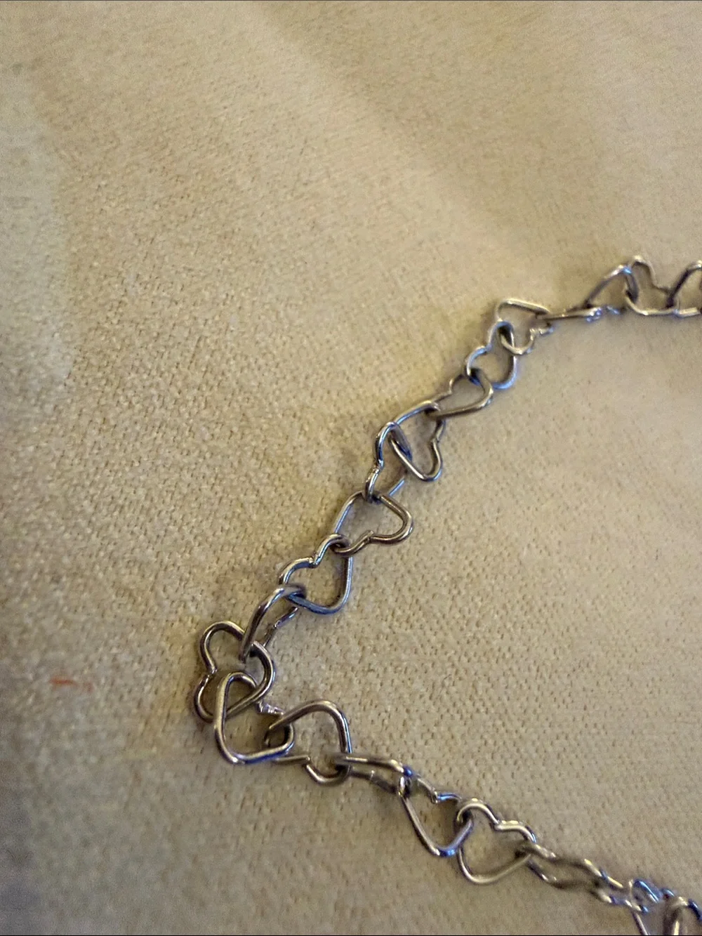 James Avery Light Connected Hearts Charm Bracelet preloved